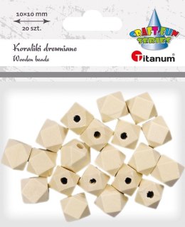 Ozdoba drewniana Craft-Fun Series koraliki Titanum (22TH401-10)
