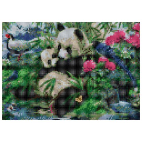 Zestaw kreatywny Diamentowa mozaika 30x40cm Panda 1 Flamingo Line (TGD72661) Zestaw kreatywny Diamentowa mozaika 30x40cm Panda 1 Flamingo Line (TGD72661)
