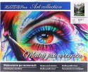 Zestaw kreatywny Malowanie po numerach 40x50cm Potok w górach Flamingo Line (fys2)