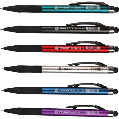Długopis olejowy SCHOLAR 901 niebieski 0,7mm Vinson Długopis olejowy SCHOLAR 901 niebieski 0,7mm Vinson