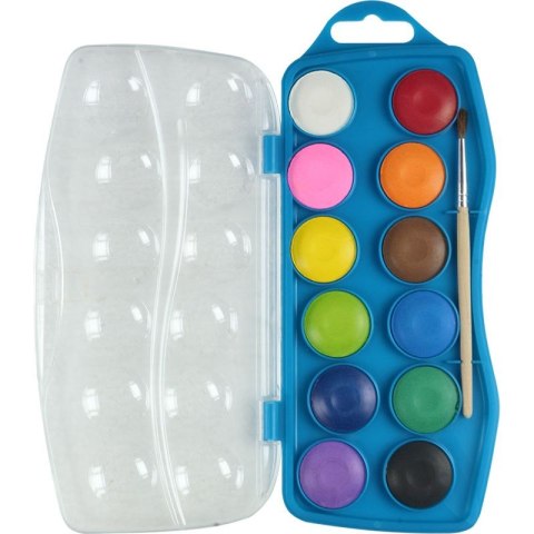 Farby akwarelowe 12 kolor. Fun&Joy (FJ-12K25KAS) Farby akwarelowe 12 kolor. Fun&Joy (FJ-12K25KAS)