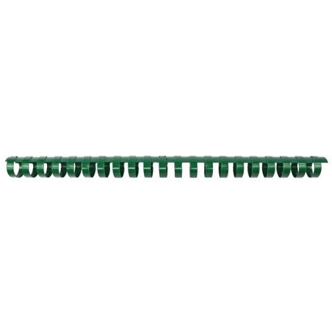 Grzbiety do bindowania A4 zielony plastik śr. 32mm Titanum Grzbiety do bindowania A4 zielony plastik śr. 32mm Titanum