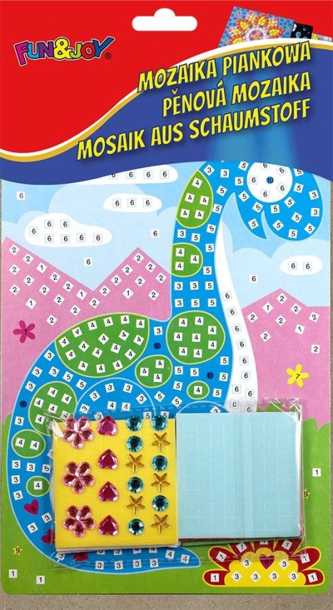 Mozaika standard DINOZAUR Fun&Joy (FJBEVA805) Mozaika standard DINOZAUR Fun&Joy (FJBEVA805)
