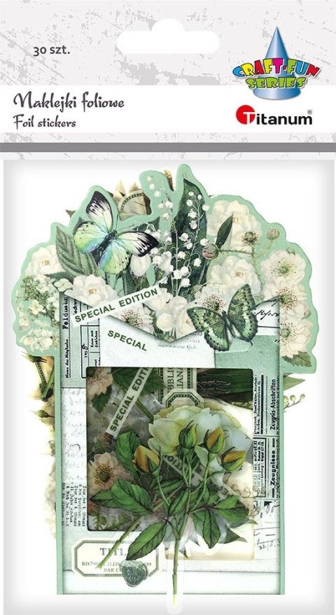 Naklejka (nalepka) Craft-Fun Series samoprzylepne aplikacje foliowe Titanum (24XQ0501-21) Naklejka (nalepka) Craft-Fun Series samoprzylepne aplikacje foliowe Titanum (24XQ0501-21)