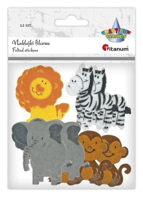 Naklejka (nalepka) Craft-Fun Series zwierzęta afrykańskie Titanum Naklejka (nalepka) Craft-Fun Series zwierzęta afrykańskie Titanum