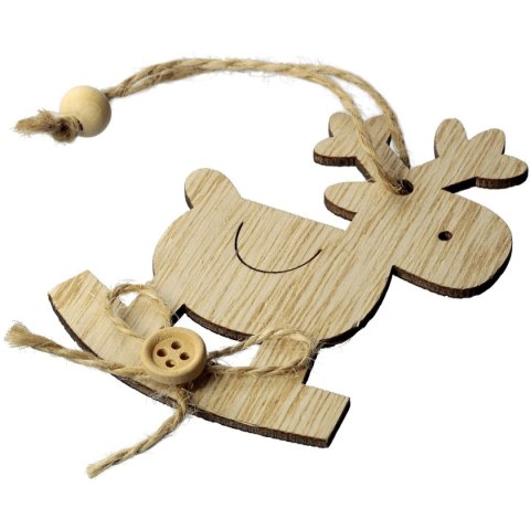 Ozdoba drewniana Craft-Fun Series zawieszka konik na biegunach Titanum (20HY0402-79) Ozdoba drewniana Craft-Fun Series zawieszka konik na biegunach Titanum (20HY0402-79)