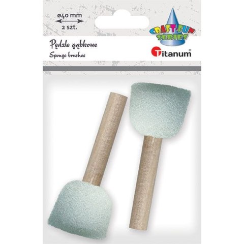 Pędzel Craft-Fun Series gąbka do malowania 4cm nr 4 Titanum Pędzel Craft-Fun Series gąbka do malowania 4cm nr 4 Titanum