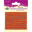 Wstążka Craft-Fun Series 10x1,5 [mm x m] pomarańczowa Titanum (TH153024)