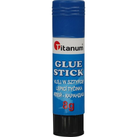 Klej w sztyfcie Titanum 8g Klej w sztyfcie Titanum 8g