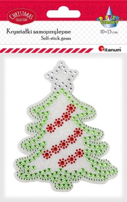 Kryształki Craft-Fun Series Choinka czerwono-zielony Titanum (25MH0513-2)