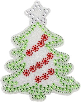 Kryształki Craft-Fun Series Choinka czerwono-zielony Titanum (25MH0513-2)