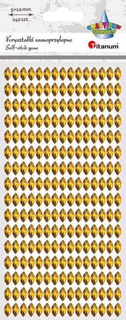 Kryształki Craft-Fun Series Titanum (24BR0201-175（gold ))