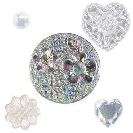 Kryształki Craft-Fun Series białe Titanum (24BR0201-154)