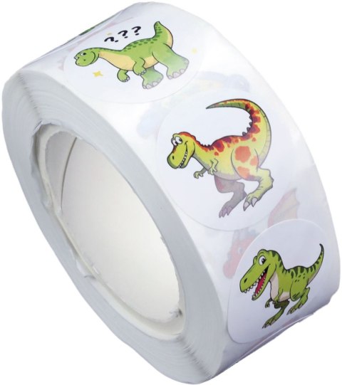 Naklejka (nalepka) Craft-Fun Series Dinozaury Naklejki na rolce Titanum (25YQ-028)