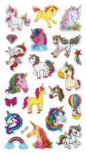 Naklejka (nalepka) Craft-Fun Series Jednorożce wypukłe Titanum (JN-U05)