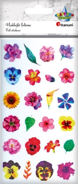 Naklejka (nalepka) Craft-Fun Series Kwiaty Titanum (FZH FLOWERS1)