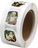 Naklejka (nalepka) Craft-Fun Series Mikołaj vintage naklejki na rolce Titanum (25YQ-010)