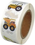 Naklejka (nalepka) Craft-Fun Series Pojazdy budowlane Naklejki na rolce Titanum (25YQ-008)