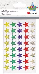 Naklejka (nalepka) Craft-Fun Series Titanum (Gwiazdki 5 kolorów)