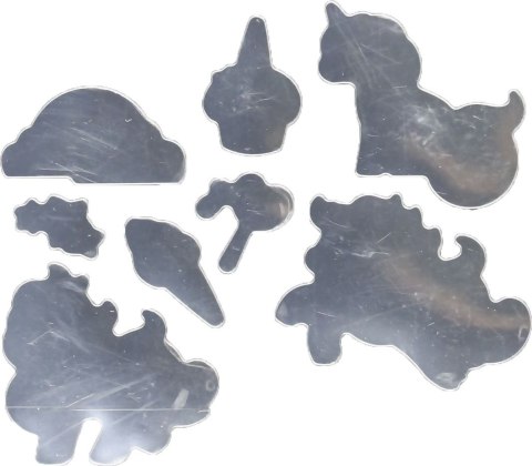 Naklejka (nalepka) Craft-Fun Series Unicorn 2 Titanum (HFF-7)