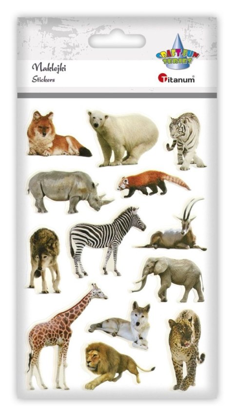Naklejka (nalepka) Craft-Fun Series Zwierzęta Titanum (PPB03)