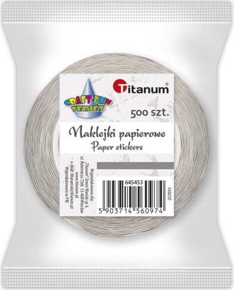 Naklejka (nalepka) Craft-Fun Series Zwierzęta leśne Naklejki na rolce Titanum (25JT013)