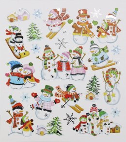 Naklejka (nalepka) Craft-Fun Series bałwanki xmass Titanum (DIY-XM(29))