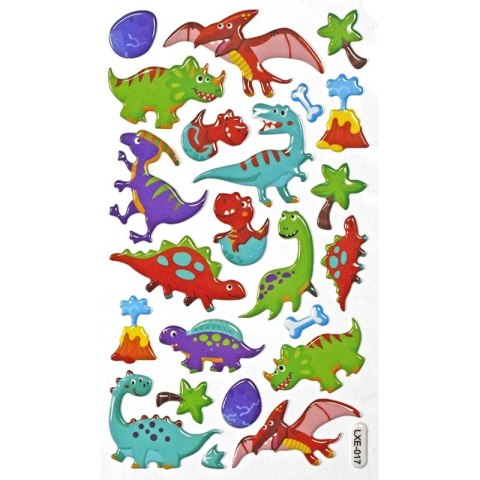 Naklejka (nalepka) Craft-Fun Series dinozaury Titanum (LXE-017)