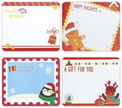 Naklejka (nalepka) Craft-Fun Series etykiety prezentowe Titanum (24ESD012-1)