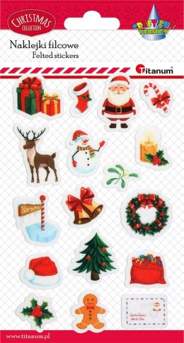 Naklejka (nalepka) Craft-Fun Series filcowa Boże Narodzenie Titanum (25YQ0513-11)