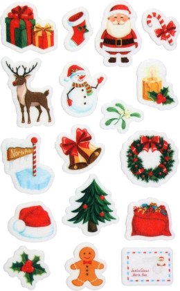 Naklejka (nalepka) Craft-Fun Series filcowa Boże Narodzenie Titanum (25YQ0513-11)