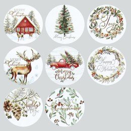 Naklejka (nalepka) Craft-Fun Series Xmass naklejki na rolce Titanum (25JT005)