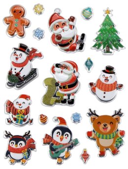 Naklejka (nalepka) Craft-Fun Series wypukłe XMAS Titanum (24ESD050-1)