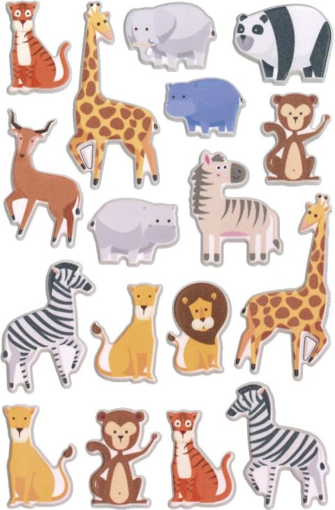 Naklejka (nalepka) Craft-Fun Series zwierzęta leśne Titanum (HFF-1)