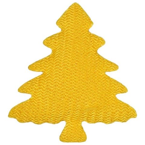 Ozdoba materiałowa Craft-Fun Series Złote choinki Titanum (BJ25042703)