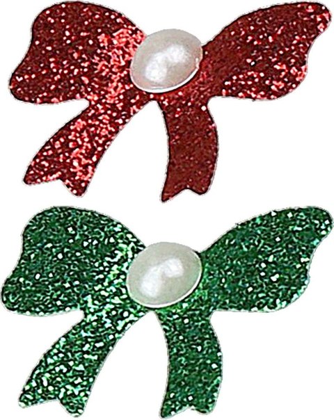 Ozdoba papierowa Craft-Fun Series Kokardki z kryształkiem Titanum (DIY-XM(501))