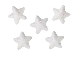Ozdoba styropianowa Craft-Fun Series gwiazdki Titanum (23YX0326-3(SILVER))