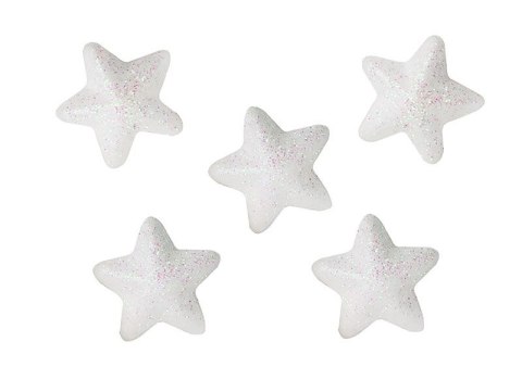 Ozdoba styropianowa Craft-Fun Series gwiazdki Titanum (23YX0326-3(SILVER))