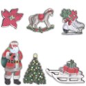 Ozdoba świąteczna Craft-Fun Series drewniane dekoracje Boże Narodzenie Titanum (DIY-XM(273))