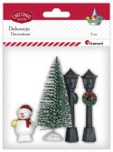 Zestaw dekoracyjny Craft-Fun Series latarnie uliczne, choinka, bałwanek Titanum (25BJ033169)