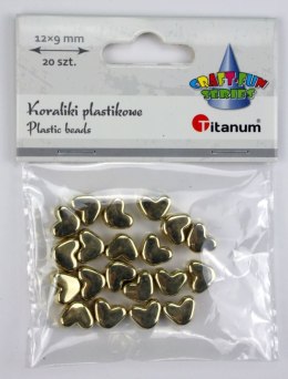 Koraliki kreatywne Craft-Fun Series lustrzane serca Titanum (25BJ033109)