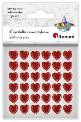 Kryształki Craft-Fun Series czerwone Titanum (24sl03139)