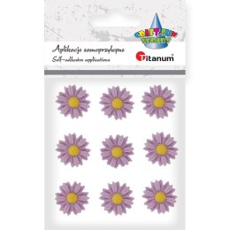 Kwiaty Craft-Fun Series samoprzylepne z żywicy Titanum (18BR-52)