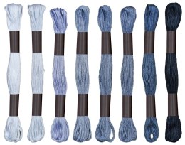 Mulina Craft-Fun Series tonacja szara 8 kol. Titanum (21DT0514-5)