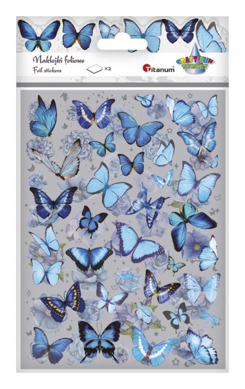 Naklejka (nalepka) Craft-Fun Series Naklejki foliowe 2 plansze Titanum (25YZ003)