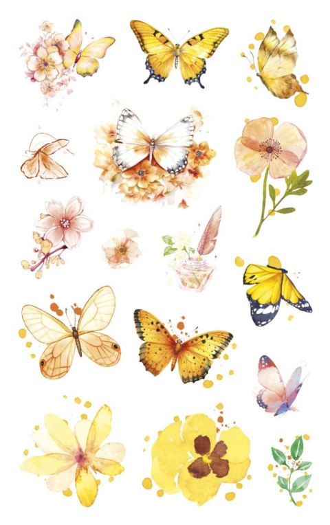 Naklejka (nalepka) Craft-Fun Series Naklejki foliowe 4 plansze Titanum (25YZ020)