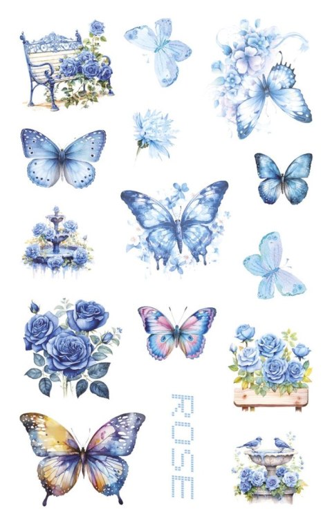 Naklejka (nalepka) Craft-Fun Series Naklejki foliowe 4 plansze Titanum (25YZ021)