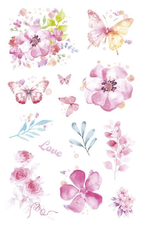 Naklejka (nalepka) Craft-Fun Series Naklejki foliowe 4 plansze Titanum (25YZ022)