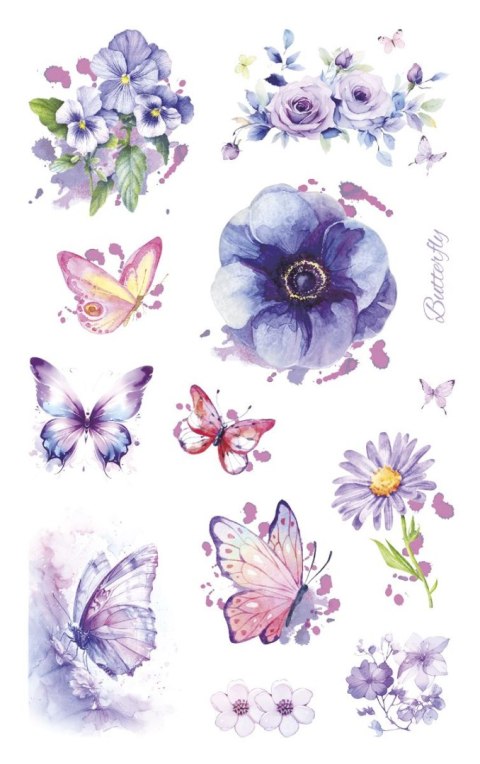 Naklejka (nalepka) Craft-Fun Series Naklejki foliowe 4 plansze Titanum (645616)