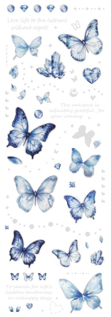 Naklejka (nalepka) Craft-Fun Series Naklejki foliowe 6 plansz Titanum (25YZ014)